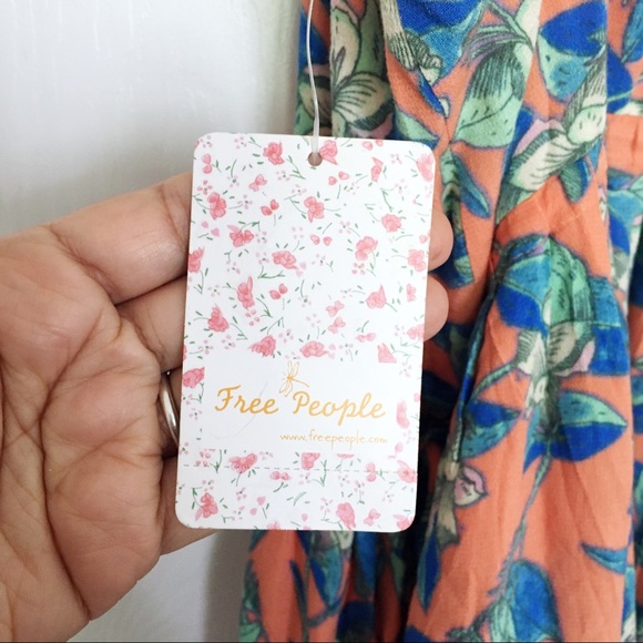 Free People Dear You Mini Floral Dress - Picture 7 of 7